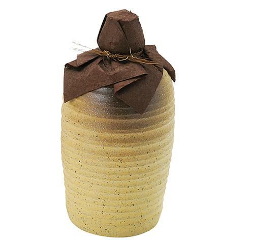 焼酎瓶　黄信楽