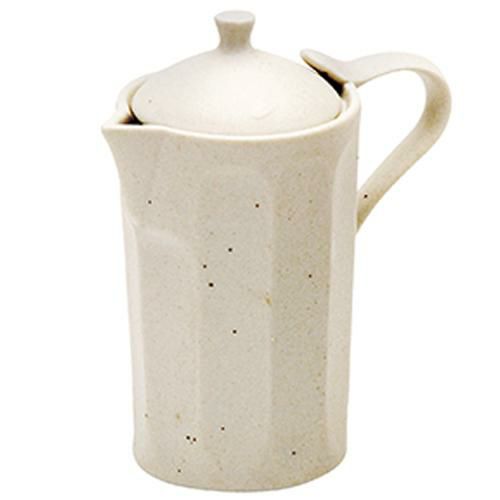 燗冷酒器小　粉引