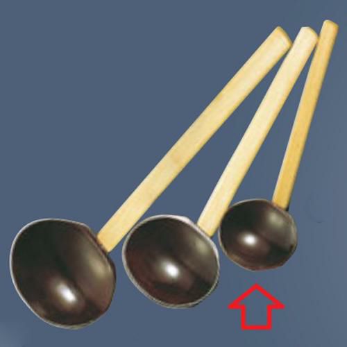 杓子 【EBM 田舎手塗り杓子 小 並 70×60×160】 EBM