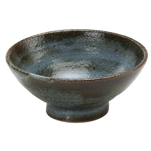 平盃　青ねずみ志野