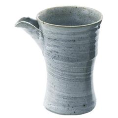 ほろ酔い酒器　青磁刷毛