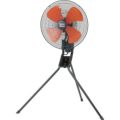 TRUSCO 全閉式アルミハネ工場扇 ゼフィール スタンドタイプ TFZPA45S