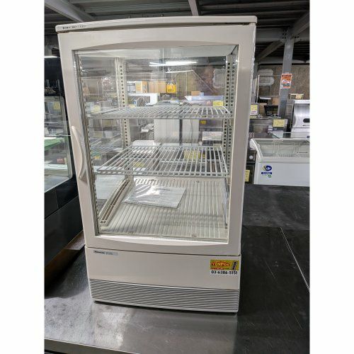 パナソニックガラス冷蔵庫 ホワイト SMR-CZ65F 直接引取限定】業務用
