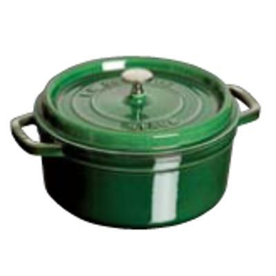 ストウブ ピコ・ココット 丸 28cm バジル 40509-361