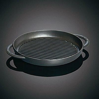 ピュアグリル 26cm ブラック staub(ストウブ)/業務用/新品