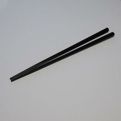 TB SPS箸 六角 黒 22.5cm 100膳