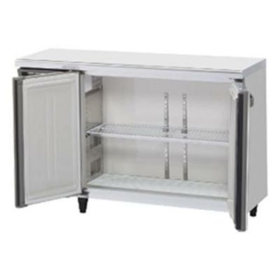 テーブル形冷凍庫(内装カラー鋼板) FT-120MTCG-ML 幅1200×奥行450×高さ800(790～830)(mm) 単相100V