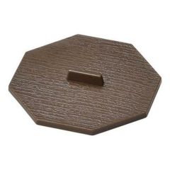 耐熱むし椀（大）用　蓋　茶