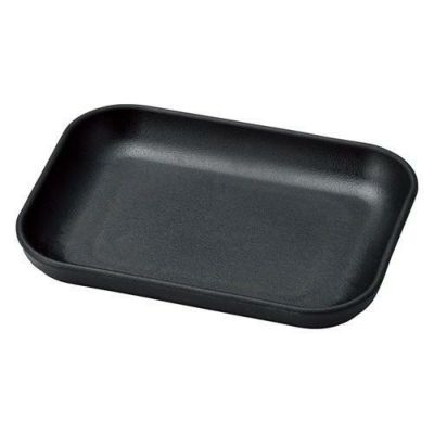 耐熱角皿（小）　黒