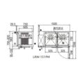 冷凍冷蔵コールドテーブル  LRW-151PM