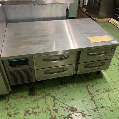 中古】低冷凍ドロワーコールドテーブル ホシザキ FTL-120DDF 幅1200