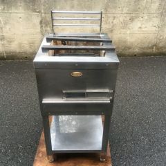 業務用/新品】 【秋元ステンレス】炭火ステーキ七輪 CAS-45 幅450×奥行