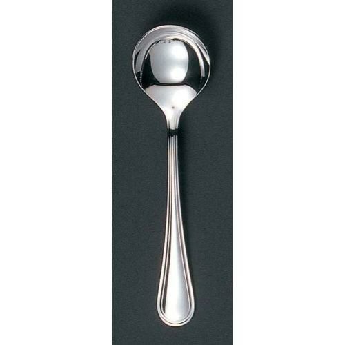 セシリア 18-8 (銀メッキ付) EBM テーブルスープスプーン