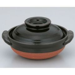 天目5号鍋　1人用土鍋10客 天目5号鍋 1人用土鍋10客 天目5.5号鍋(土鍋 5