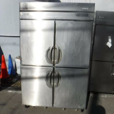 業界最長1年保証】【中古】縦型冷凍冷蔵庫 1凍3蔵 フクシマ
