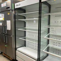 業務用/新品】【サンデン】多段式オープンショーケース 477L SRO