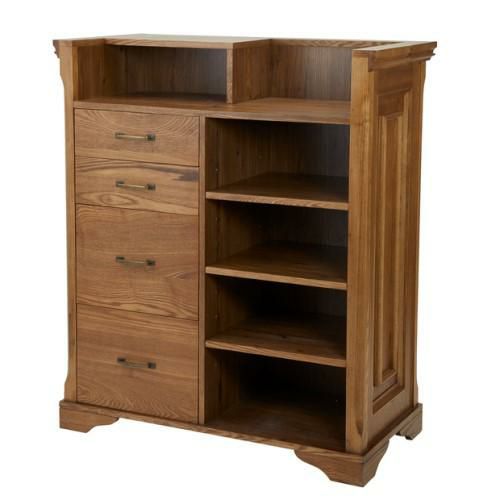 【シャビーシック】木製アンティークレジカウンター VICTOIRE-900（ヴィクトール）アンティークブラウン【送料無料】