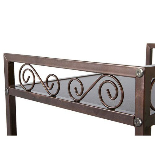 アンティークスクエアワゴン（組立済）【送料無料】