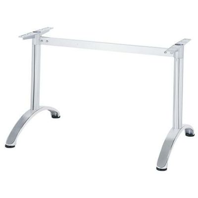 アルミ鋳物テーブル脚 ベースサイズ：A750×高さ700mm迄指定可×間口（芯々）1600mm 品番：BC-S-750 塗装カラー：11 ポール：60φ