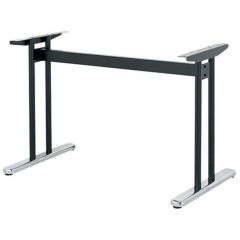 アルミダイキャストテーブル脚 ベースサイズ：A580×高さ700mm迄指定可×間口（芯々）1600mm 品番：BT-SN-580 塗装カラー：14 ポール：32φ