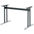 アルミダイキャストテーブル脚 ベースサイズ：A580×高さ700mm迄指定可×間口（芯々）1600mm 品番：BT-SN-580 塗装カラー：14 ポール：32φ