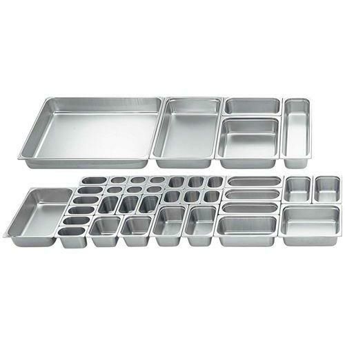 18-8 ホテルパン 2100シリーズ 1/2 100mm S2124