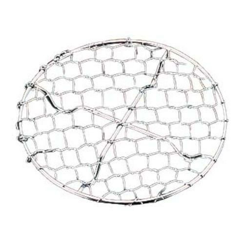 目皿足付 9cm 手編み亀甲 18-8