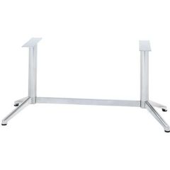 アルミ鋳物テーブル脚 ベースサイズ：A770×B230×高さ700mm迄指定可×間口（芯々）1000mm 品番：DC-V-450 塗装カラー：18 ポール：76φ