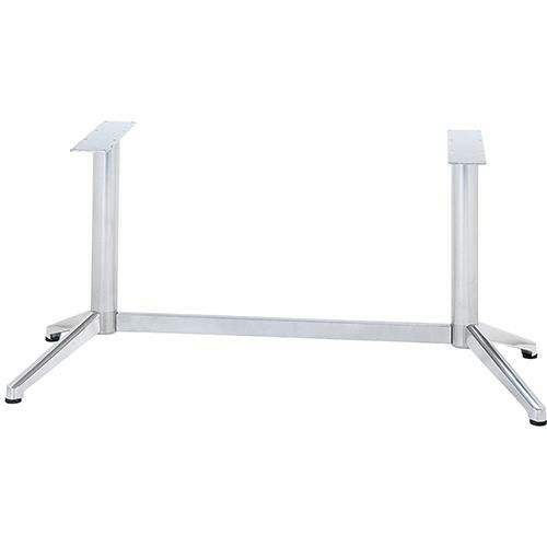 アルミ鋳物テーブル脚 ベースサイズ：A770×B230×高さ700mm迄指定可×間口（芯々）1000mm 品番：DC-V-450 塗装カラー：18 ポール：76φ