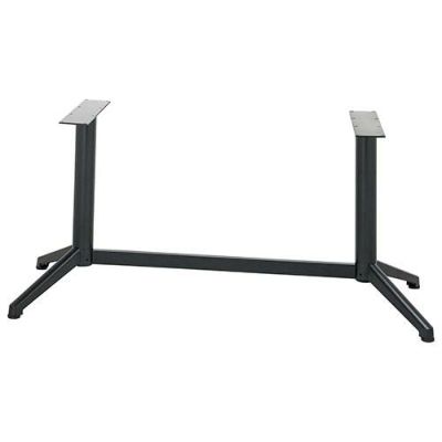 アルミ鋳物テーブル脚 ベースサイズ：A770×B230×高さ700mm迄指定可×間口（芯々）1300mm 品番：DC-V-450 塗装カラー：44 ポール：76φ