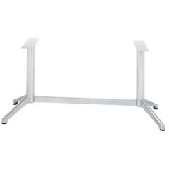 アルミ鋳物テーブル脚 ベースサイズ：A770×B230×高さ700mm迄指定可×間口（芯々）1300mm 品番：DC-V-450 塗装カラー：88 ポール：76φ