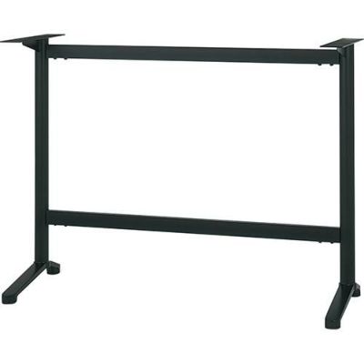 アルミダイキャストハイテーブル脚 ベースサイズ：A440×高さ1000mm迄指定可×間口（芯々）1300mm 品番：MC-S-440 塗装カラー：44 ポール：50φ