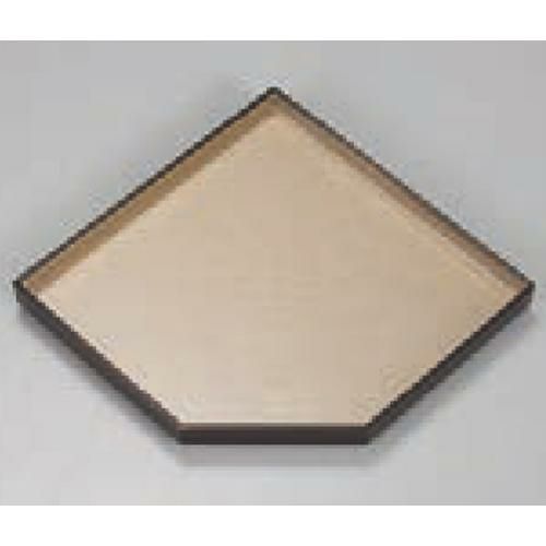 銘々皿 富士見皿 シャンパンゴールド渕溜