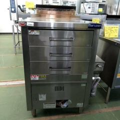 業務用/新品】【ニチワ】電気蒸器 単相100V NES-351 幅390×奥行400×高