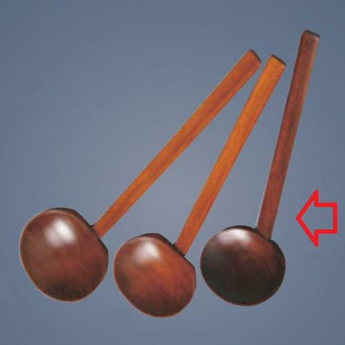 杓子 【EBM 田舎手塗り杓子 小(茶色)】 EBM