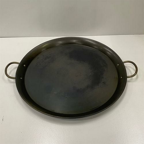 中古 鉄パエリア鍋 52cm 幅5 奥行5 高さ35 送料無料 業務用 中古食器 グラス 業務用厨房機器 調理道具 家具 食器の通販 買い取りサイト テンポスドットコム