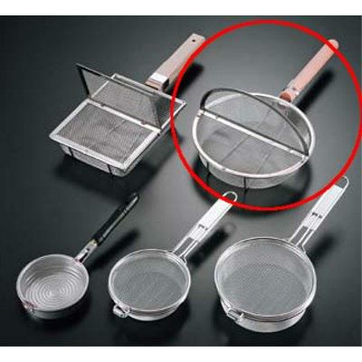 【EBM】ギンナン煎り 木柄 丸型 (14メッシュ)