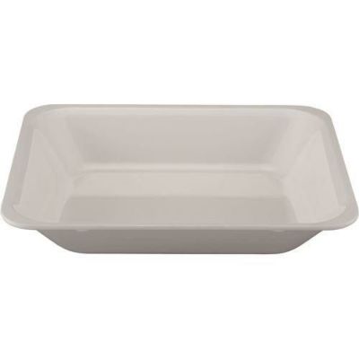 メラミン製フードパン 角型 1/2 白 TKO-232-W