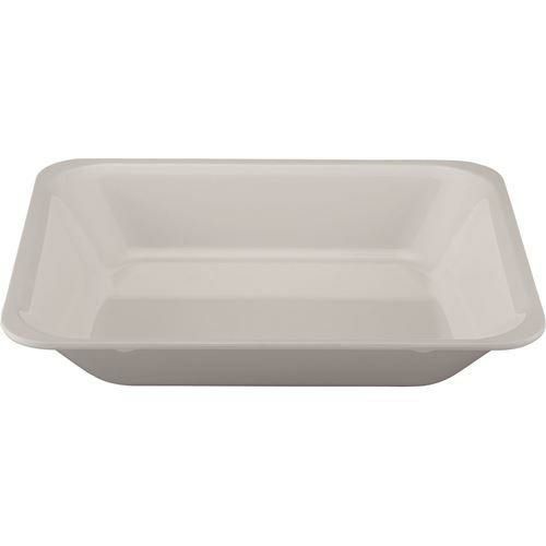 メラミン製フードパン 角型 1/2 白 TKO-232-W