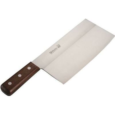 ミソノ440 ツバ無中華包丁(幅広薄口) No.886