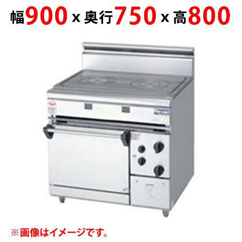 【業務用/新品】【マルゼン】ヒートトップレンジ RHT-097WD 幅900×奥行750×高さ800(mm)【送料無料】