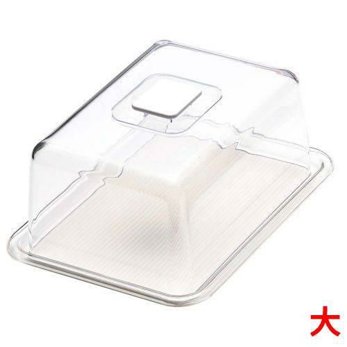 クリアラブリーハット 角(大)ホワイト MT-1110