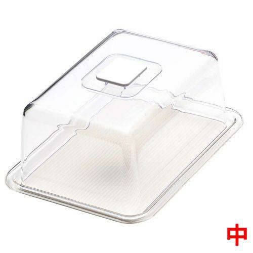 クリアラブリーハット 角(中)ホワイト MT-1120