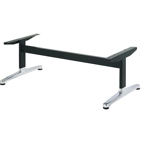 アルミダイキャスト長イス脚 サイズ：A560×高さ450mｍ迄指定可×間口(芯々)700～1000mm 品番：SD-Y-560-B 塗装カラー：14 ポール：80×25楕円パイプ