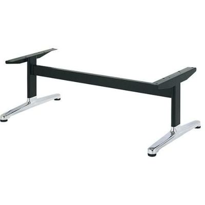 アルミダイキャスト長イス脚 サイズ：A560×高さ450mｍ迄指定可×間口(芯々)1600mm 品番：SD-Y-560-B 塗装カラー：14 ポール：80×25楕円パイプ