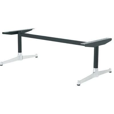 アルミ鋳物長イス脚 サイズ：A450×高さ450mｍ迄指定可×間口(芯々)1300mm 品番：SL-B 塗装カラー：14AM ポール：42φ