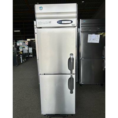 中古】縦型冷蔵庫 ホシザキ HR-63ZT-(L) 幅625×奥行650×高さ1910