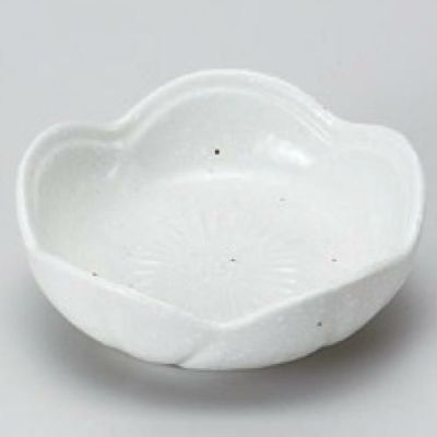 小鉢 【粉引梅珍味平鉢】 高さ27mm×口径:76 10個入【グループB】【プロ用】