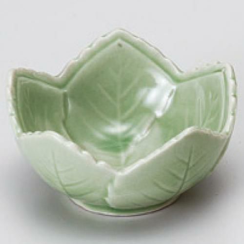 カラーミニ小付 ヒワ(木ノ葉)【まとめ買い商品】