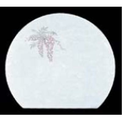 尺三 半月 懐石まっと 抗菌遠赤和紙(100枚入) WH-10 藤 4月から5月